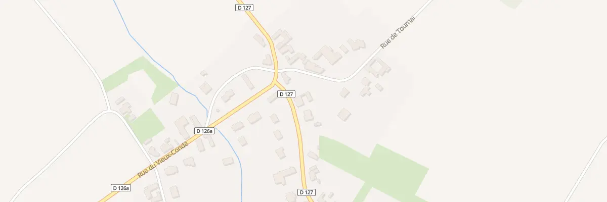 Plan du 240 Rue du Vieux Conde à Saméon