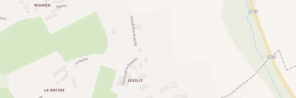 Plan du 20 Jeuilly (ham) au Val d’Ocre