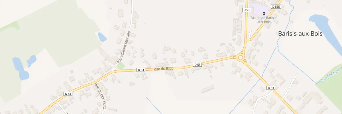 Plan du 20 Rue du Bloc à Barisis-aux-Bois