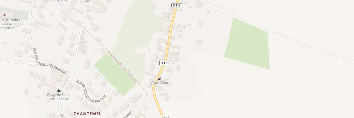 Plan du 13 Rue du Gen de Gaulle à Estourmel