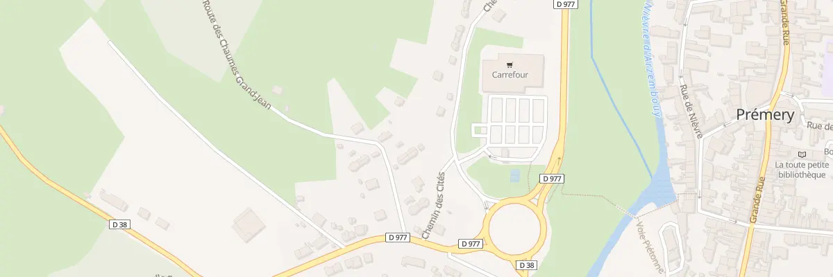 Plan du 50 Chem des Cités à Prémery