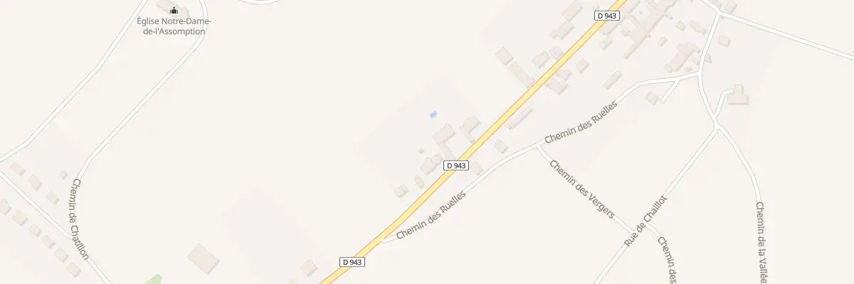 Plan du 25 Gr Grande Rue à Béon