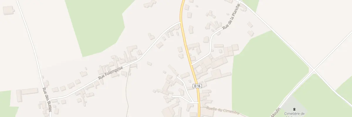 Plan du 7 Rue de Walincourt à Malincourt