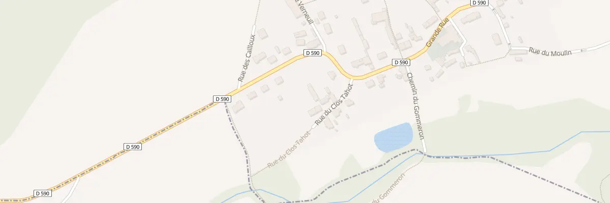 Plan du 4 Grande Rue à Coucy-la-Ville