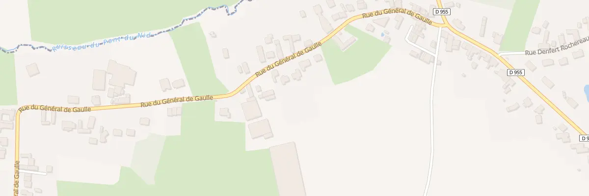 Plan du 54 Rue du General de Gaulle à Aix-en-Pévèle
