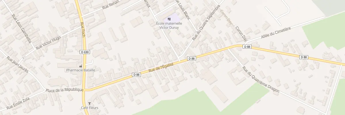 Plan du 37 Rue de l’Egalite à Iwuy