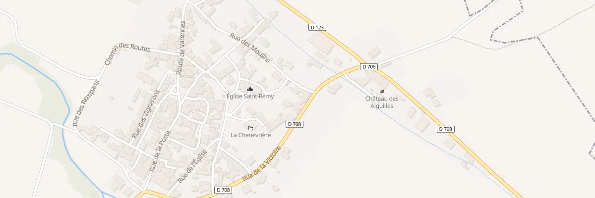 Plan du 21 Rue de la Victoire à Saint-Rémy-de-Chargnat