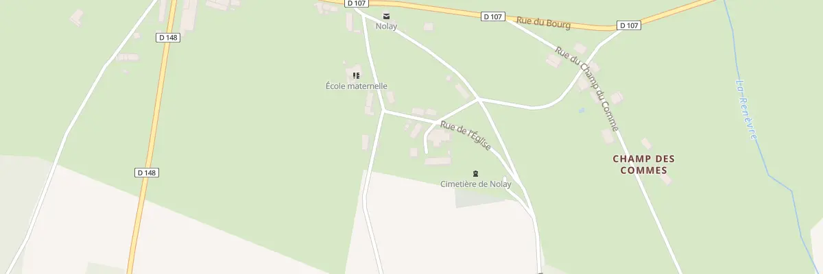 Plan du 70 Le Bourg à Nolay