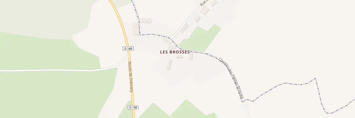 Plan du 95 Les Brosses à Nolay
