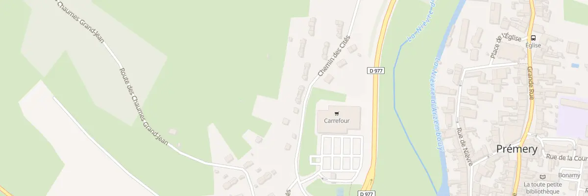 Plan du 42 Chem des Cités à Prémery