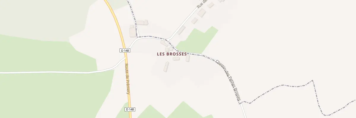 Plan du 96 Les Brosses à Nolay