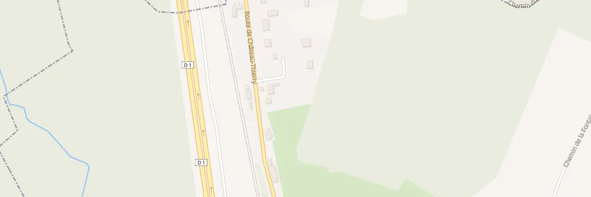 Plan du 5B Rte de Château-thierry à Bernoy-le-Château