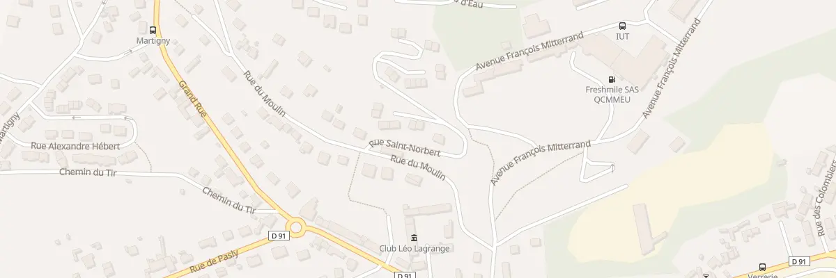 Plan du 20 Cité St Norbert à Cuffies