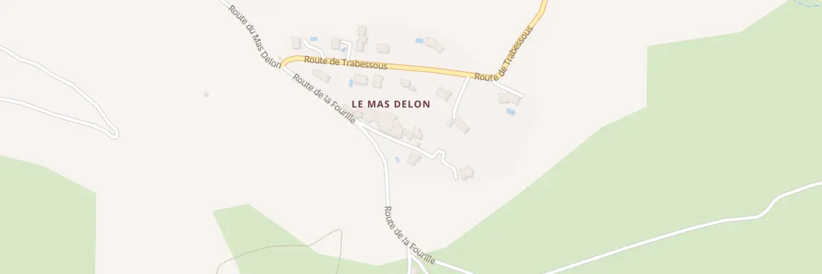 Plan du 65 Rue de l’Orme Le Mas Delon au Puech