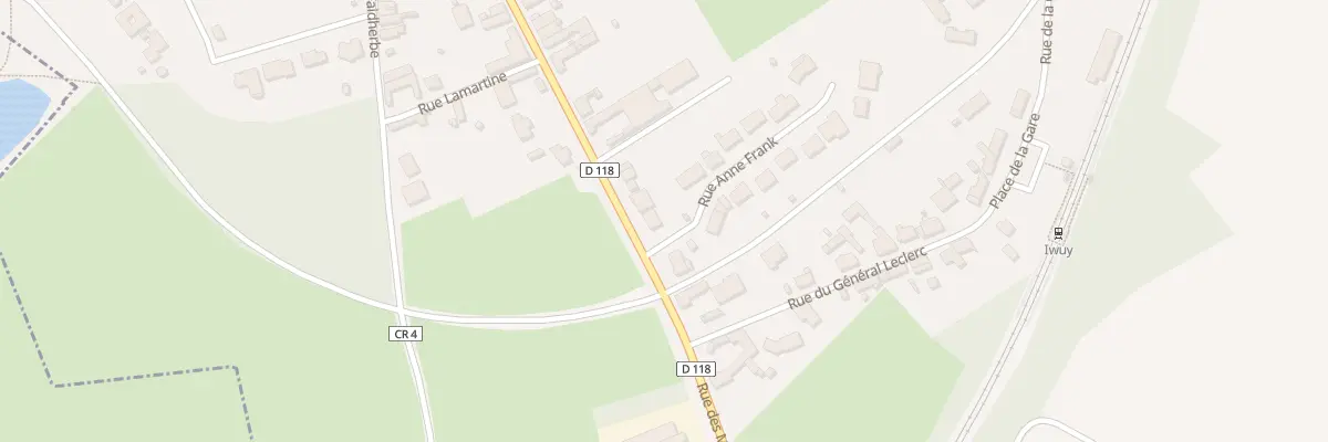 Plan du 59 Rue des Martyrs à Iwuy