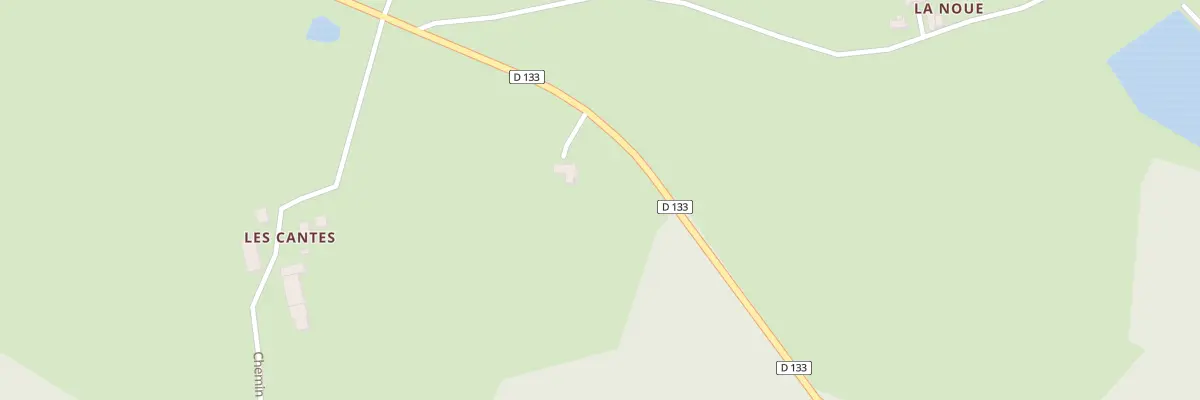 Plan du 5036 Les Cantes à Aurouër