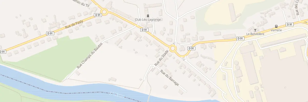 Plan du 23 Rue Georges Deviolaine à Cuffies