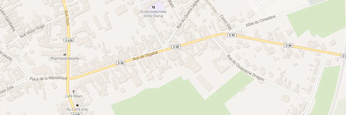 Plan du 46 Rue de l’Egalite à Iwuy