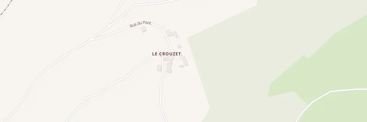 Plan du 5135 Le Crouzet à Saint-Privat-du-Fau