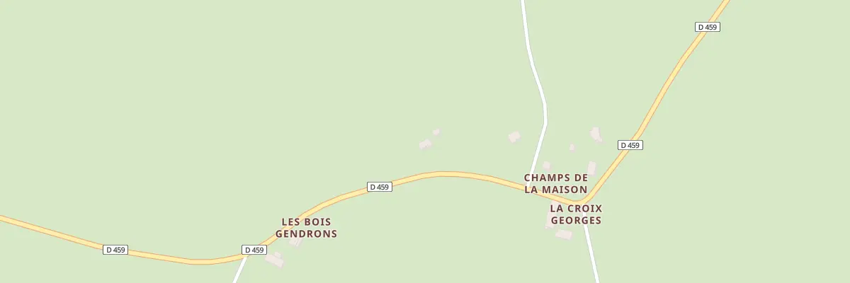 Plan du 121 Les Poupards à Moulins-sur-Ouanne