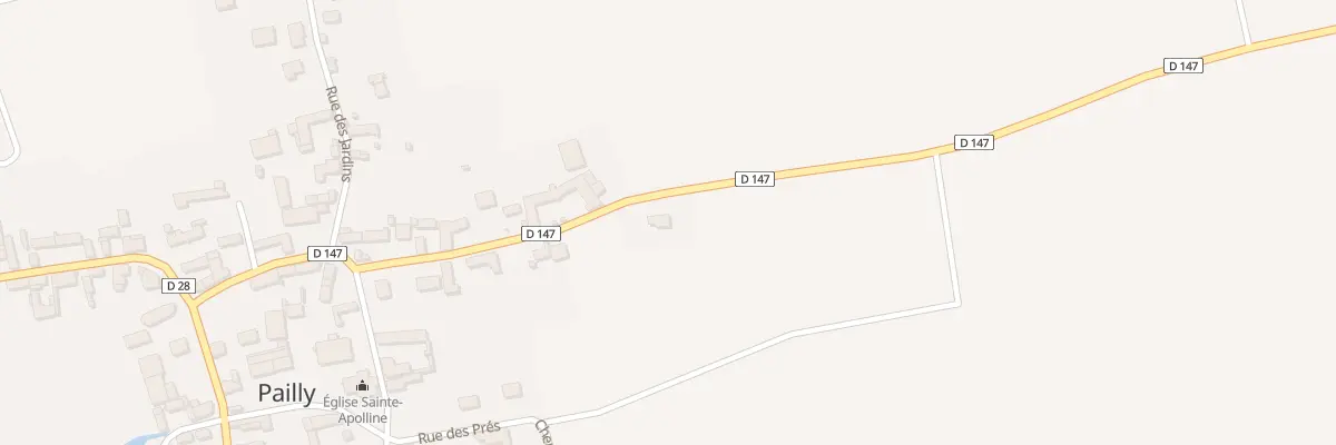 Plan du 12 Rue du Château d’Eau à Pailly