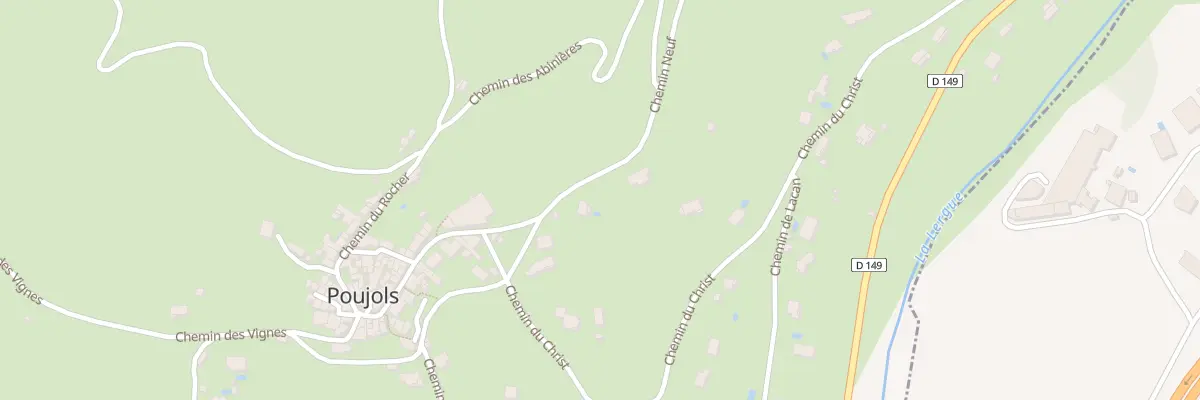 Plan du 94 Che Neuf à Poujols