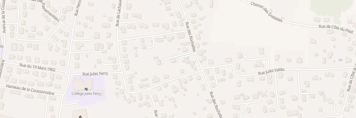 Plan du 27 Rue des Rochelles à Brassac-les-Mines