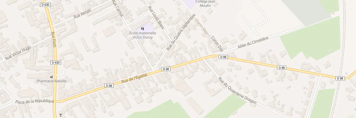 Plan du 41 Rue de l’Egalite à Iwuy