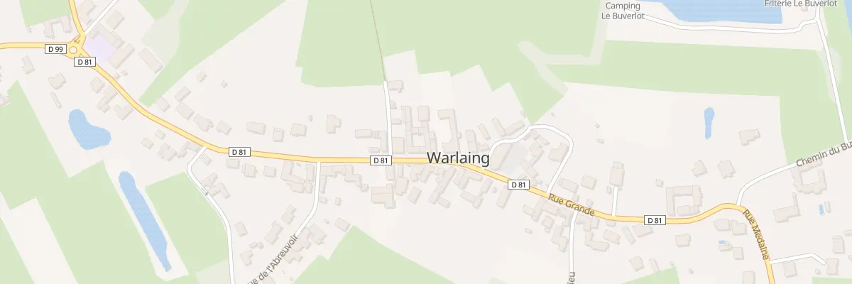 Plan du 342 Rue Grande à Warlaing