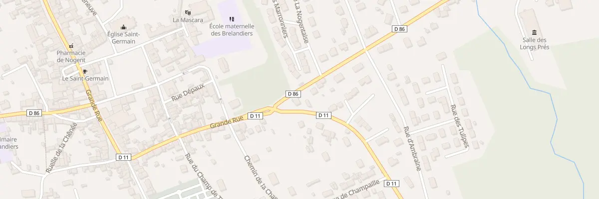 Plan du 1 Rte de Rebais à Nogent-l’Artaud