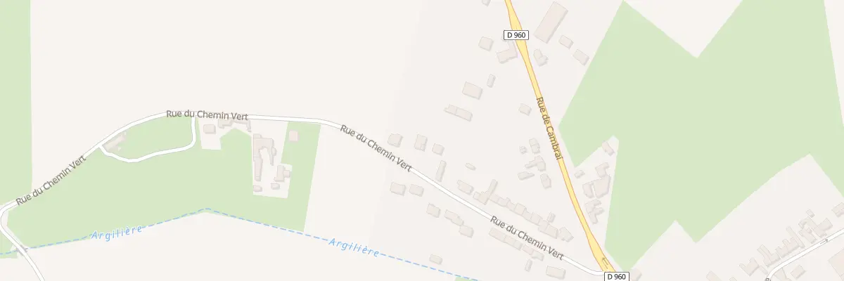 Plan du 26 Rue du Chemin Vert à Walincourt-Selvigny