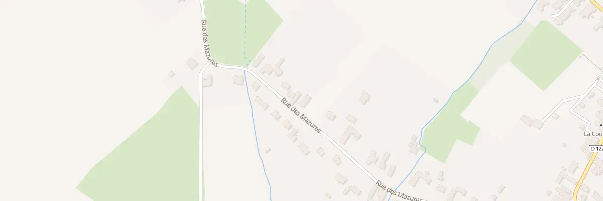 Plan du 442 Rue des Mazures à Saméon