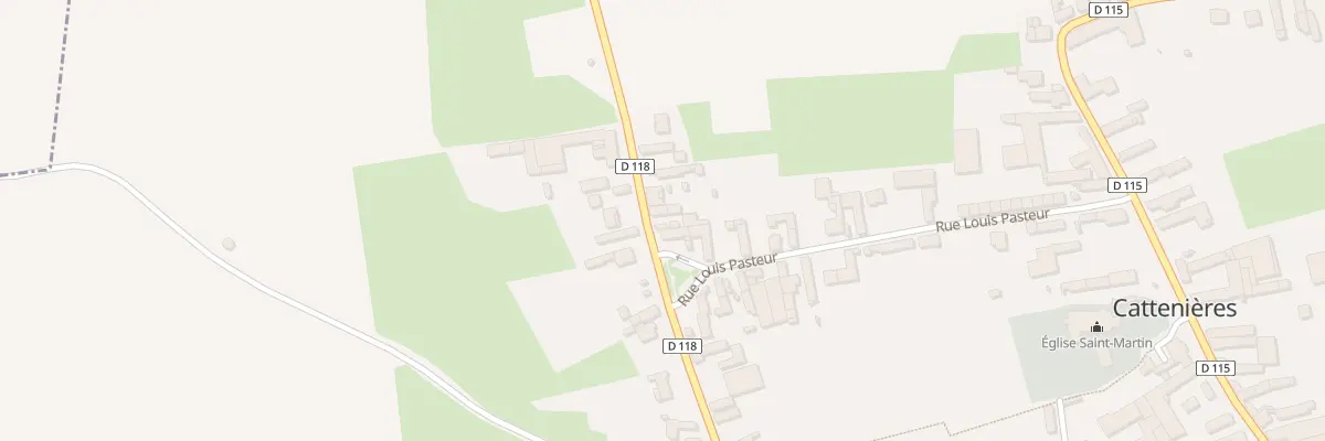 Plan du 1188 Rue Eugène Fiévet à Cattenières