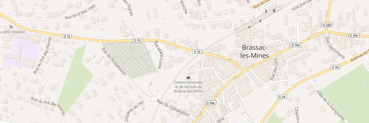 Plan du 13 Rue du Souvenir à La Roche-Blanche