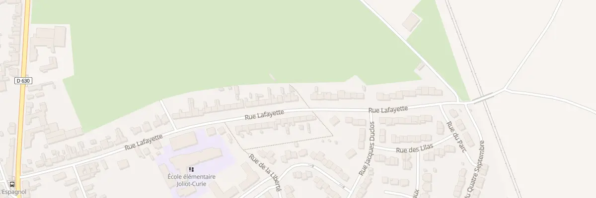 Plan du 71 Rue Lafayette à Iwuy