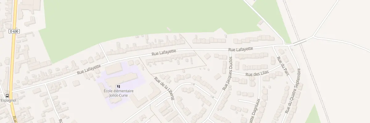 Plan du 34 Rue Lafayette à Iwuy
