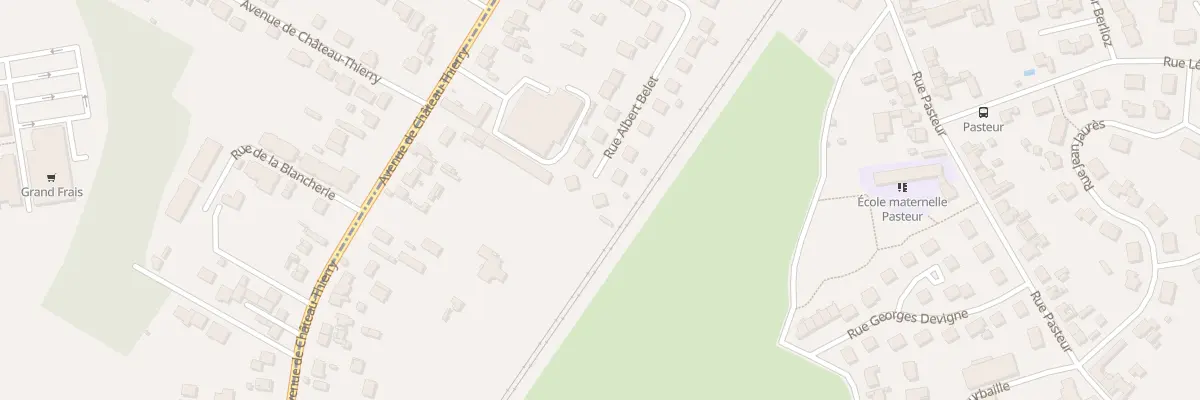 Plan du 30 Rue Albert Belet à Belleu