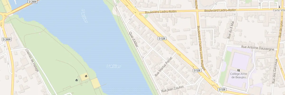 Plan du 18 Quai d’Allier à Moulins