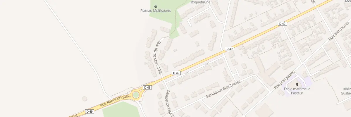 Plan du 70 Rue Raoul Briquet à Rœulx