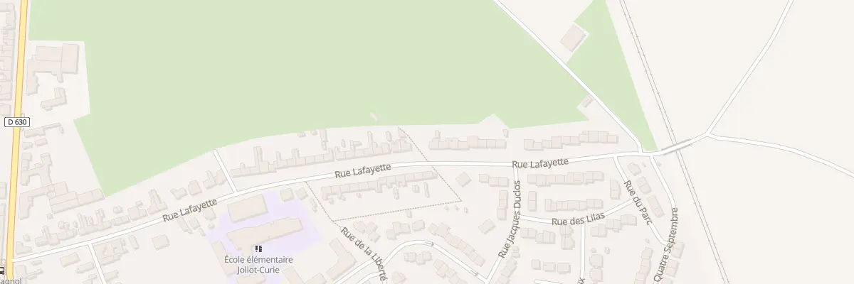 Plan du 73 Rue Lafayette à Iwuy