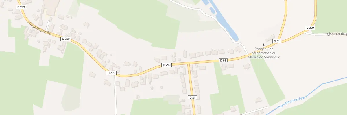 Plan du 1071 Rue Jean Jaures à Wandignies-Hamage