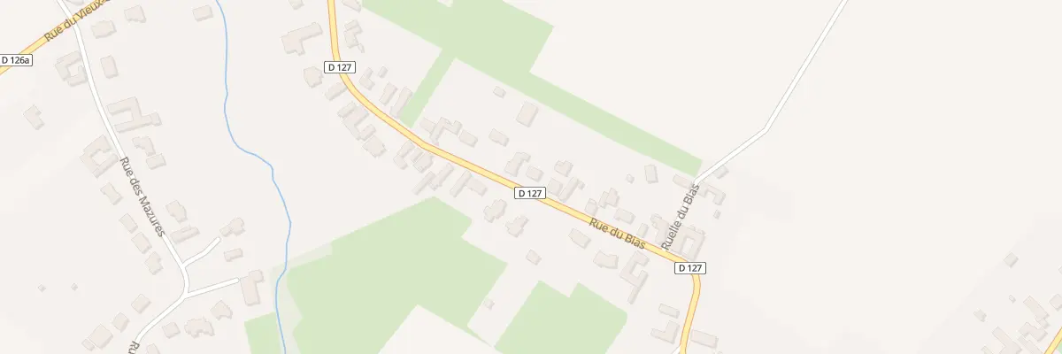 Plan du 424 Rue du Bias à Saméon