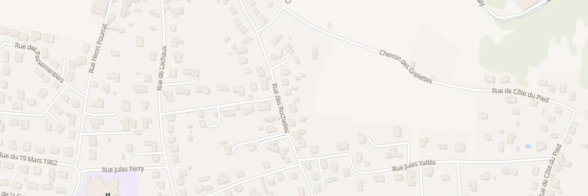 Plan du 34 Rue des Rochelles à Brassac-les-Mines