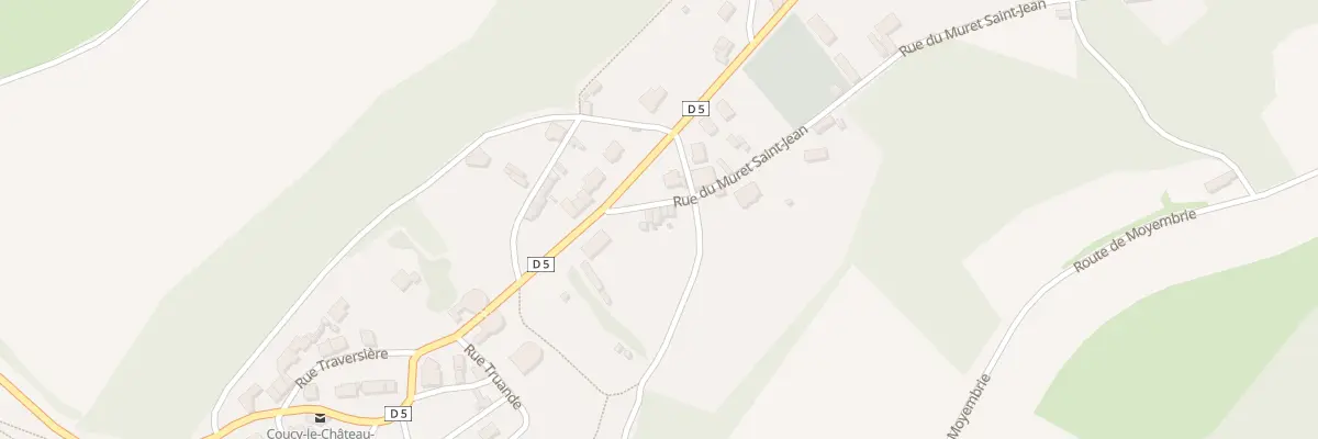 Plan du 4 Rue du Muret Saint-jean à Coucy-le-Château-Auffrique
