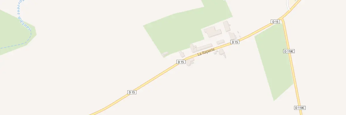 Plan du 9004 Rue d’Haucourt à Esnes