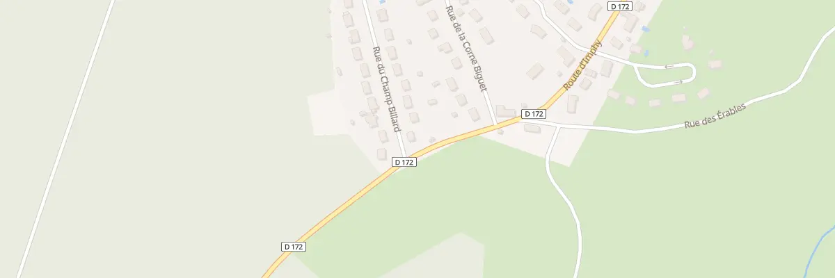 Plan du 2 Rue du Champ Billard à La Fermeté