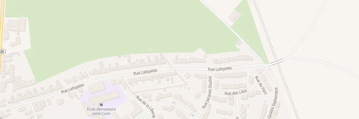 Plan du 75 Rue Lafayette à Iwuy