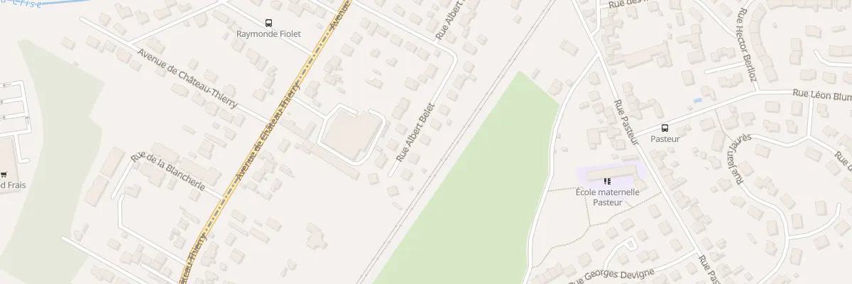 Plan du 27 Rue Albert Belet à Belleu