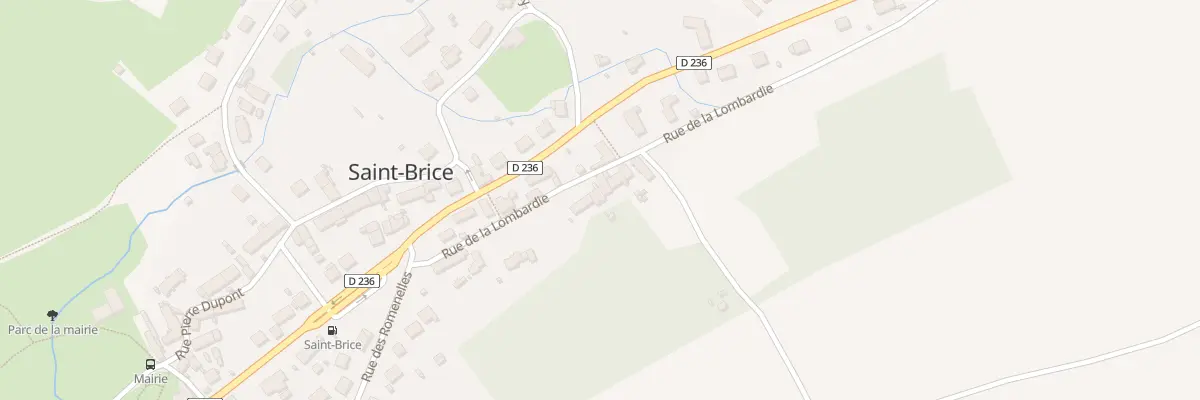 Plan du 8 Rue de la Lombardie à Saint-Brice