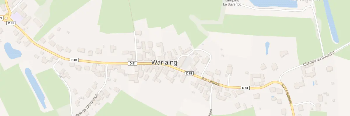 Plan du 5 Rue Contour de l’Eglise à Warlaing